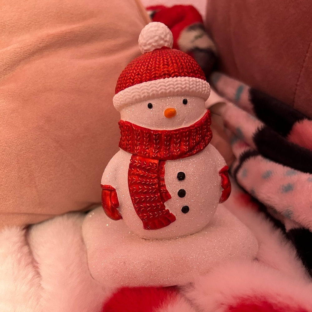 Bath and body works snowman ⛄️ soap holder